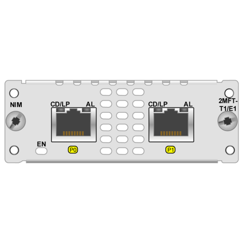 ماژول سیسکو NIM-2MFT-T1/E1-